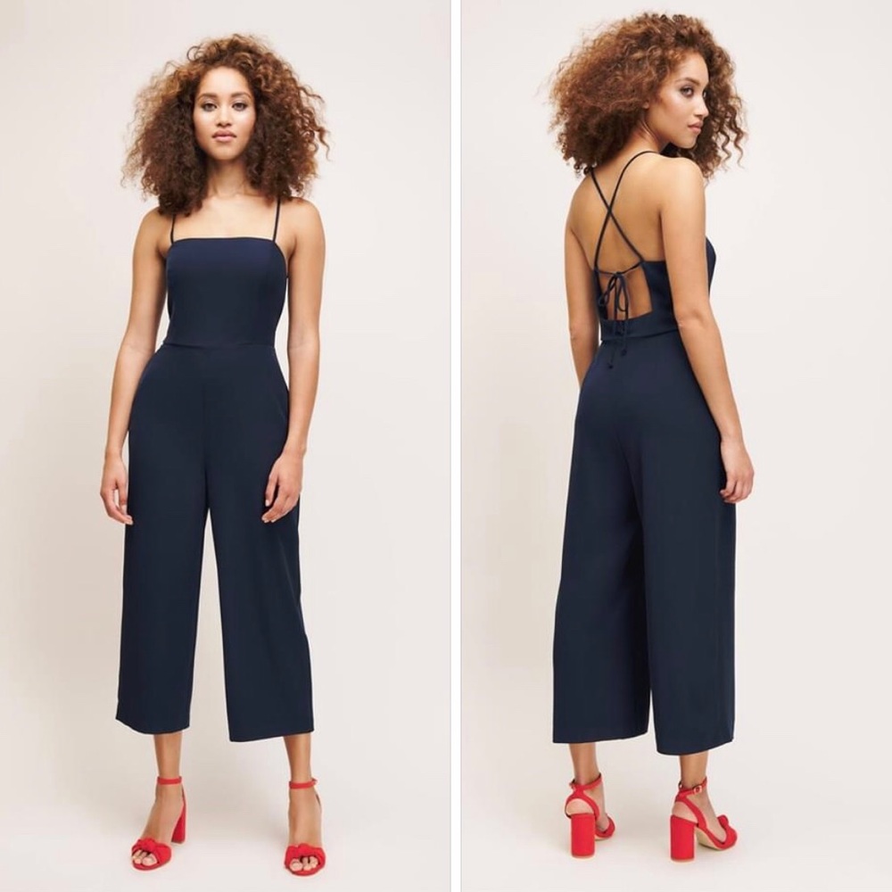 DYNAMITE // Open Back Jumpsuit